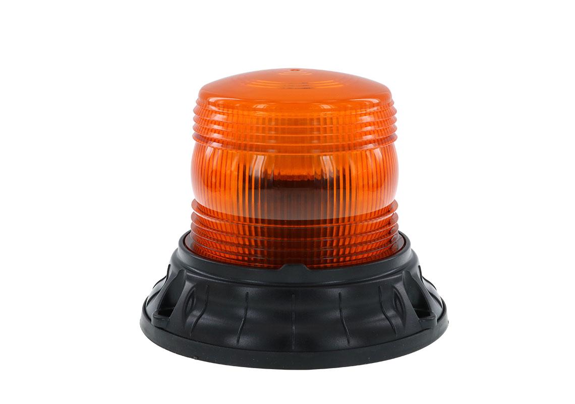 FRESNEL LED OFF ROAD Beacon, to screw, amber DOUBLE FLASH pattern